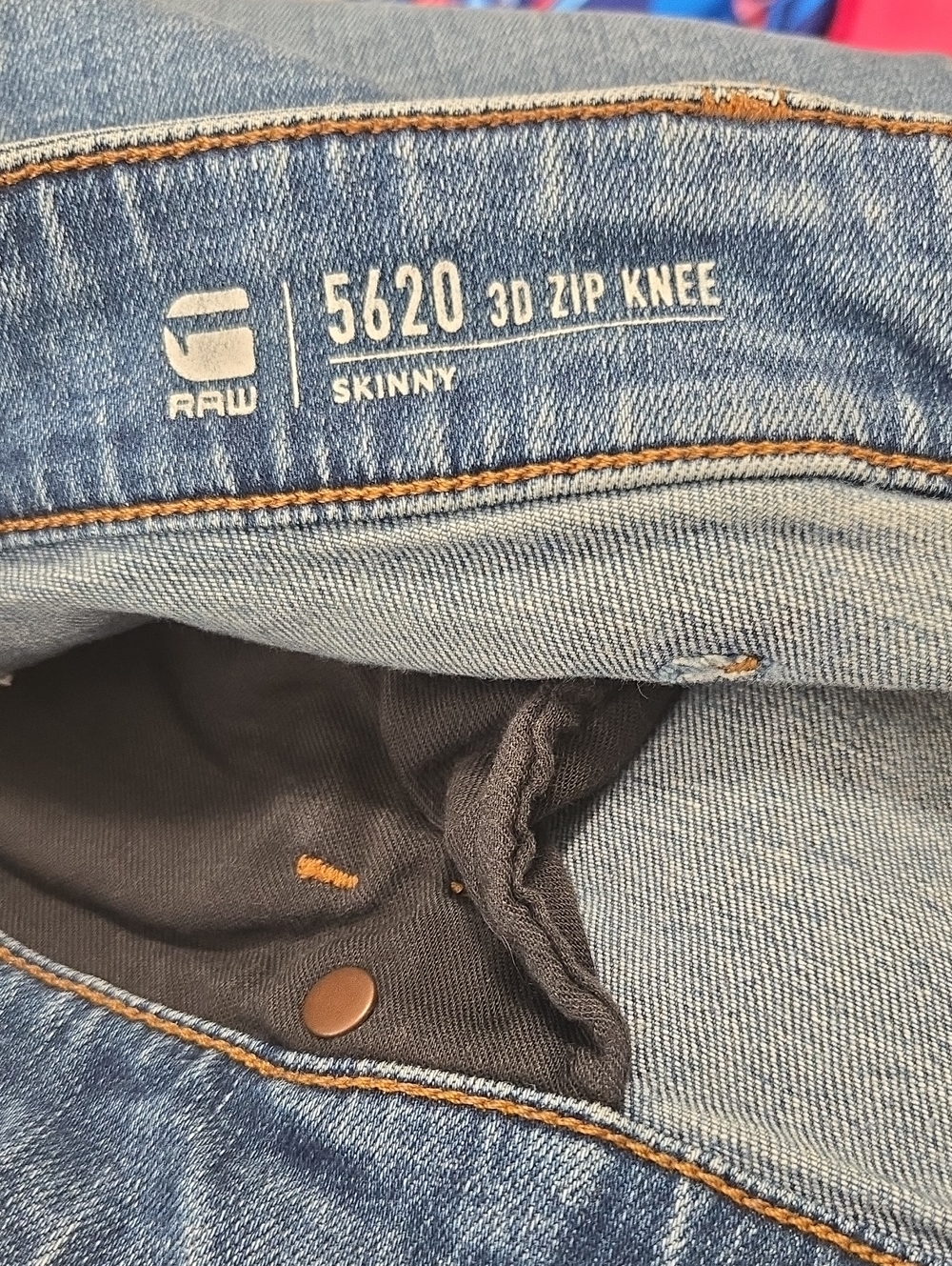 G-Star Raw 5620 Skinny Jeans in Light Blue Denim